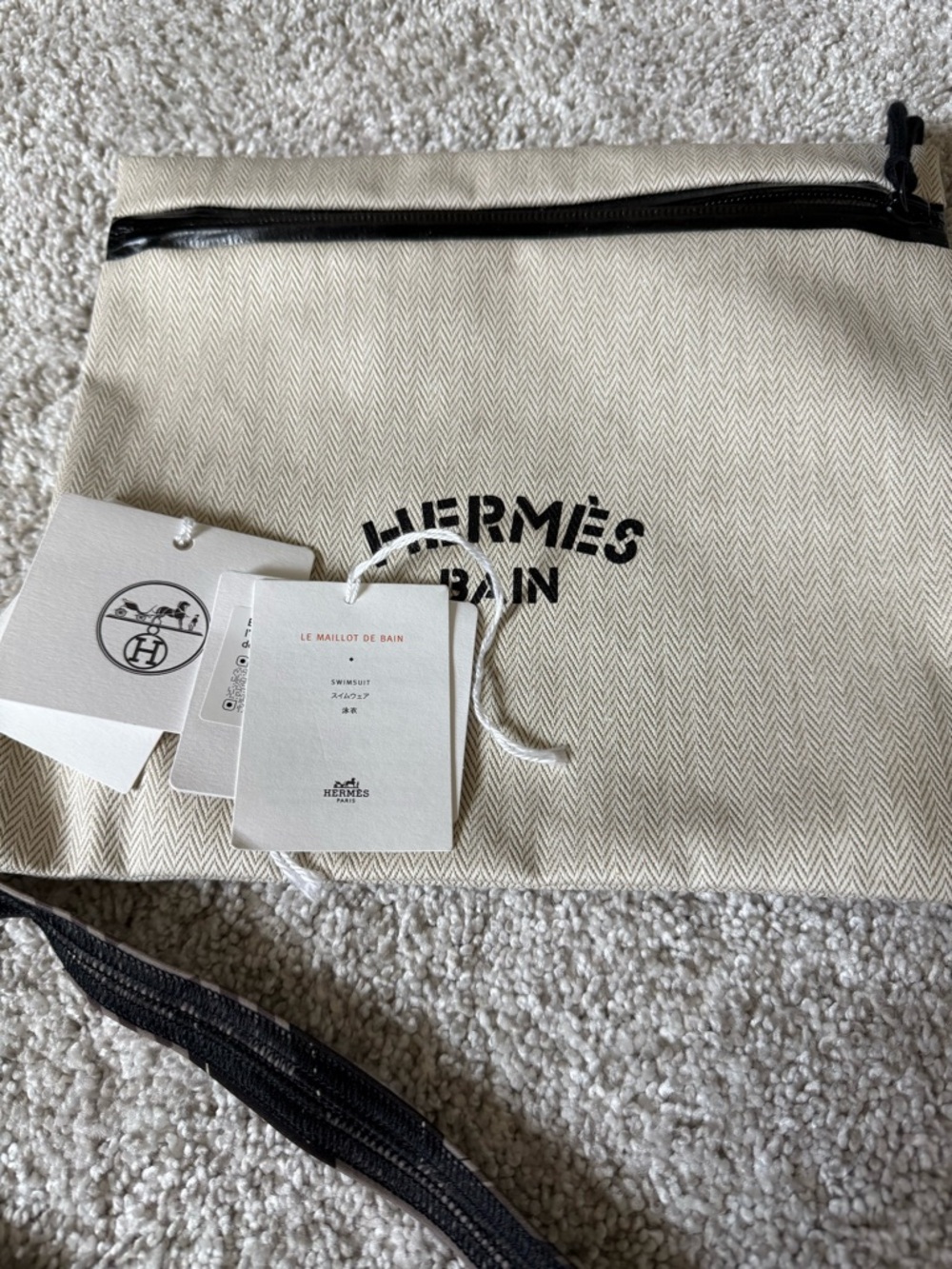Hermes Two Piece Swimsuit Bikini Sz. 40 - Picture 15 of 15